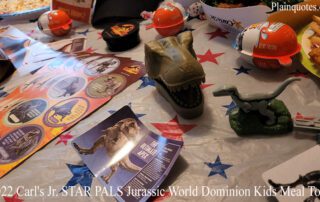 2022 Carl's Jr. Jurassic World Star Pals Toys
