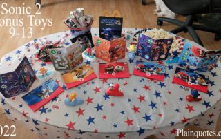 Sonic 2 Bonus Toys from Happy Meal McDonald's