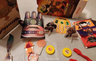 The Kung Fu Panda the Dragon Knight Kids Meal