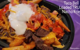 Taco Bell Loaded TRUFF Nacho Fries