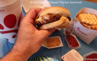 Honey Pepper Pimento Chicken Sandwich