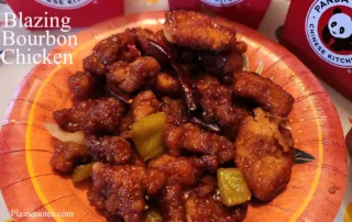 Panda Express blazing bourbon chicken
