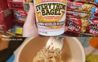 Cup Noodles Everything Bagel
