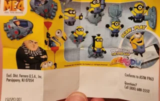 Kinder Joy Despicable Me 4 Egg Paper