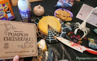 Trader Joe's Pumpkin Cheesecake