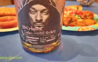 19 Crimes Snoop Dogg Cali Rose Gold