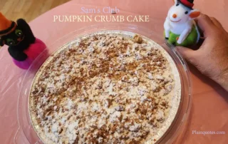Sam's Club Pumpkin Crumb Cake