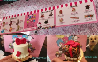 Hello Kitty and Friends Cafe Menu