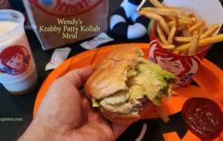 Wendy's krabby Patty Meal
