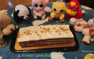 Costco Carrot Bar Cake