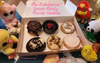 The Kardashian Jenner Family Crumbl Cookies