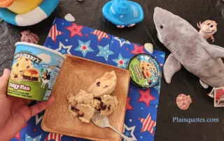 Ben & Jerry's Fudgy Flan Ice Cream