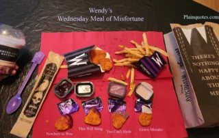 Wendy's Wednesday Meal of Misfortune