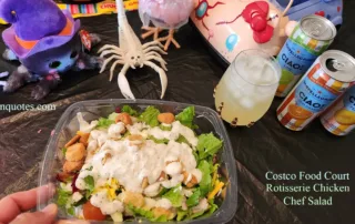 Rotisserie Chicken Chef Salad from Costco Food Court